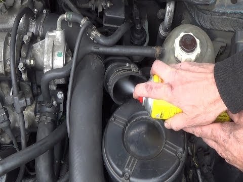 EGR valve cleaning WITHOUT DISMANTLING - Cleaner kit test Before/After