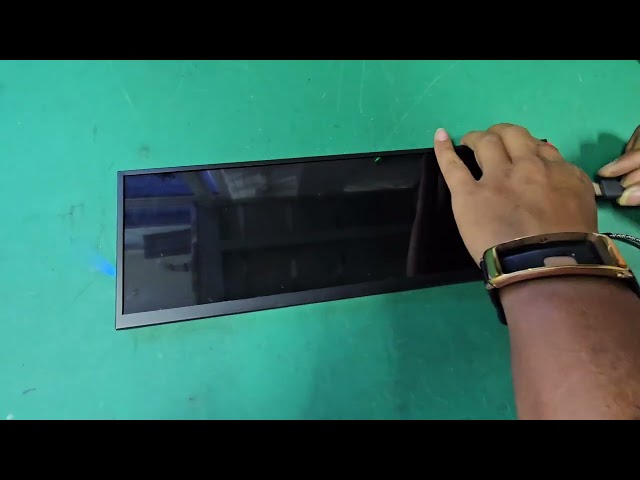 Vídeo relacionado con VSDISPLAY Monitor táctil Industrial con Altavoces duales, 15 Pulgadas, 1024 x 768, 400 nits, IPS con Sensor táctil resistivo, Pantalla LCD con Entrada de Video VGA DVI