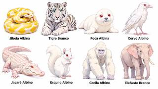 Todo tipo de Animal Albino Explicado em 13 Minutos?