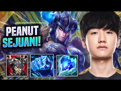 PEANUT PERFECT SEJUANI TOPLANE! - GEN Peanut Plays Sejuani Top vs Darius! | Season 2022