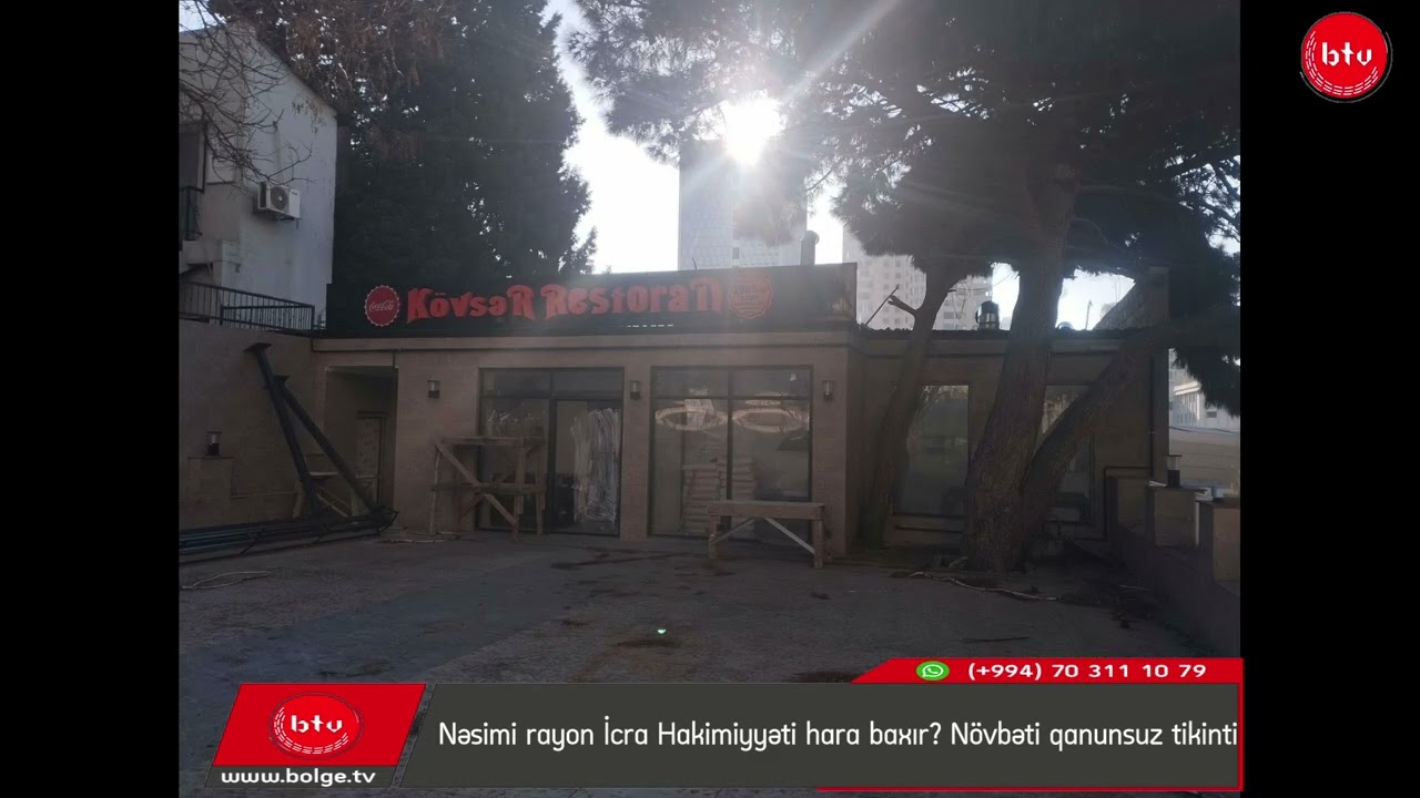 Nəsimi rayon İcra Hakimiyyəti hara baxır? Növbəti qanunsuz tikinti