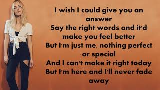 Katelyn Tarver - Never Fade (lyrics)