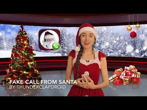 Fake Call from Santa Claus video