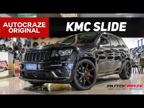 FIRED UP // KMC Slide Wheels | Jeep SRT Rims | AutoCraze 2017