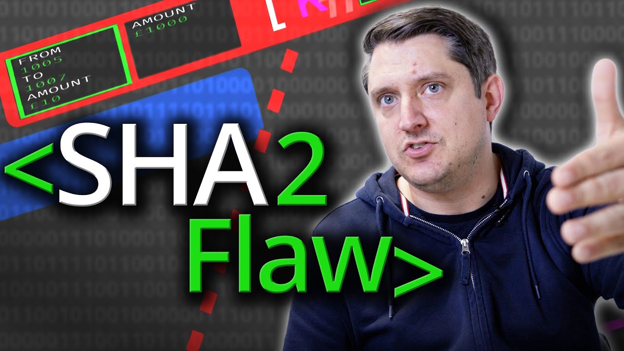 SHA2 Fatal Flaw? (Hash Length Extension Attack) - Computerphile
