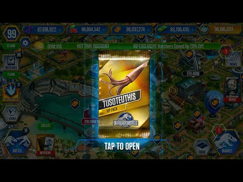 AQUATIC BATTLE VS SUPER BIG TOURNAMENT TUSOTEUTHIS VIP PACK | JURASSIC WORLD THE GAME