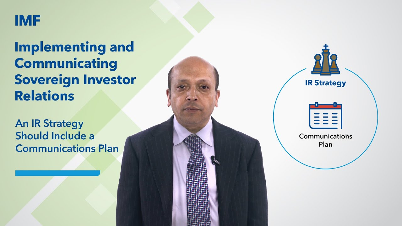 An IR strategy should include a communications plan