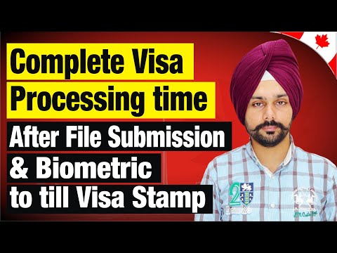 Complete Visa Processing time after File Submission &  Biometric to till Visa Stamp | Visa Trend