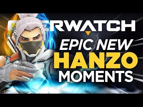 When Overwatch Streamers Play New Hanzo! - Epic Moments