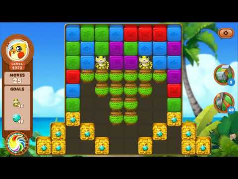 Lost Island Blast Adventure Level 1972 NO BOOSTERS - A S GAMING ✔️