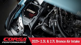 470026 PowerCore Closed Box Cold Air Intake Kit Fits Select Ford Bronco 2.3L Turbo Engine - video thumbnail 4