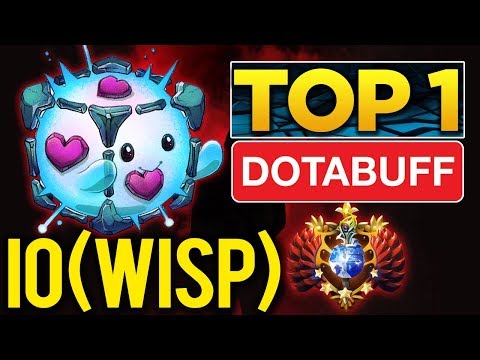 小火龙 - The Art of IO (Wisp) - 3000+ Matches, 86% Win - TOP 1 Dotabuff - Dota 2