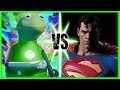 Kermit Vs Superman Blender Animation