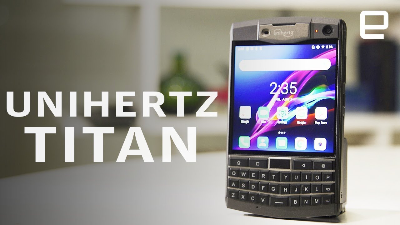 Unihertz Titan Hands-On: Not just a BlackBerry knockoff