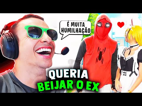 SUPER XANDÃO REAGINDO - BEIJOU ELE PENSANDO EM OUTRO! CANTADAS ENFADONHAS