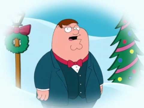 Family Guy - Peter Sings Christmas songs