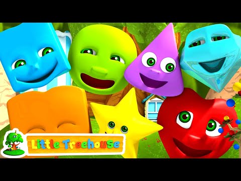 Learn Shapes | The Shapes Song for Children | Nursery Rhymes for Kids Video