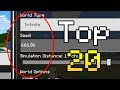 Top 20 Minecraft Scary Worlds Top Scary Minecraft Seeds