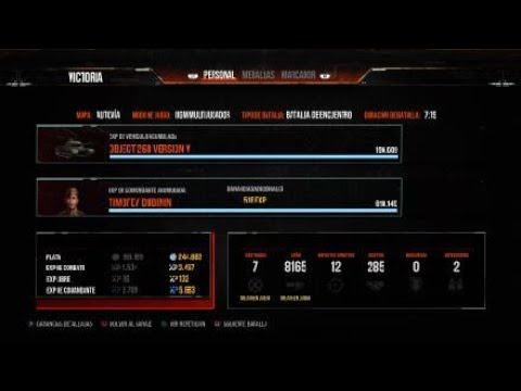 Object 268 V5 in Autovía:8,2K direct damage:Wot console - World of Tanks console