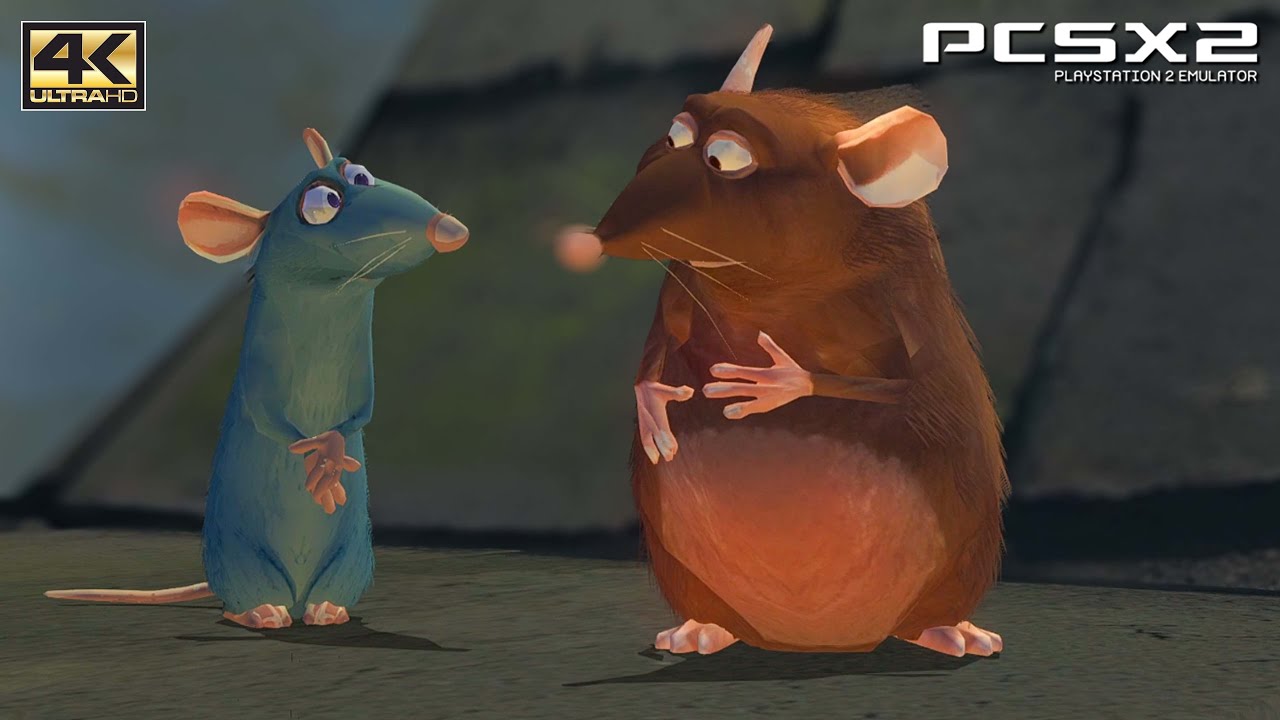 Ratatouille - PS2 Gameplay 4k 2160p / HD Texture Pack (PCSX2)