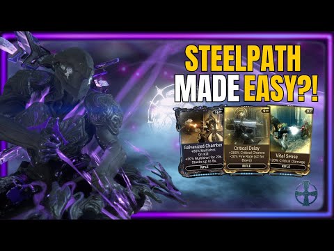 WARFRAME - ONE SHOT STEELPATH AT MR7 ON A BUDGET?! (MODDING FOR DAMAGE)