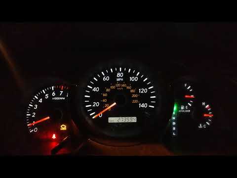 Starting up 2003 Toyota Highlander