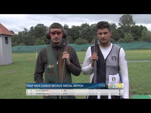 ESC SHOOTING CHAMPIONSHIPS 2015   Maribor   Trap Men Junior