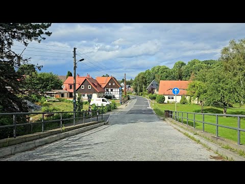 Driving in Germany 🇩🇪 ( HAINEWALDE ) One Of The Most Beautiful Village in Germany | 4k60fps