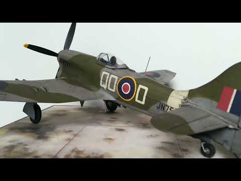 TEMPEST MK.V SERIES 1, de chez Eduard, au 1/48.