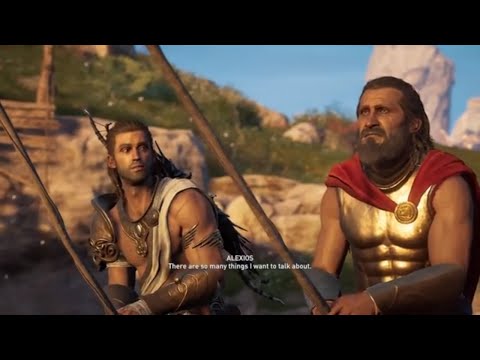 AC- Odyssey-  The Fate of Atlantis DLC - Episode 1 Alexios Spares Leonidas