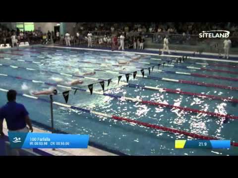 Finale dei 100 Farfalla Ragazzi Maschi - 18 Memorial  Chiara Giavi