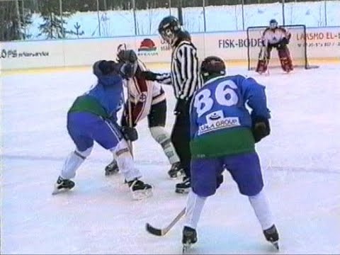 Ishockey. IF Pucken - Sievin Sisu 29.1.2000 / Larsmo När-TV