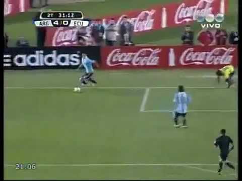 Argentina 4-0 Ecuador Eliminatorias Sudamericanas Brasil 2014