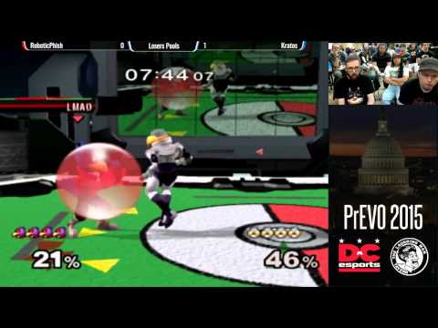 PrEVO 2015 - Pools - RoboticPhish vs Kratos