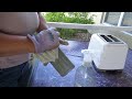 ASMR Toaster Cleaning