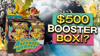 $500 Ascended Heroes Custom Booster Box! (36 Packs) 🚀📦