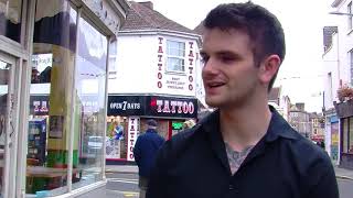 Vox pops with Dan