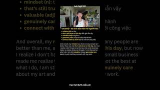 Uncomfy so sánh bản thân với người khác #uncomfy #peerpressure #ielts