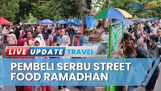 Berkah Ramadhan, Pedagang Kuliner "Banyuwangi Ramadhan Street Food" Diserbu Pembeli
