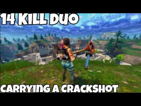 INSANE DUO CARRY WIN! | 14 KILLS | Fortnite BR Full Match