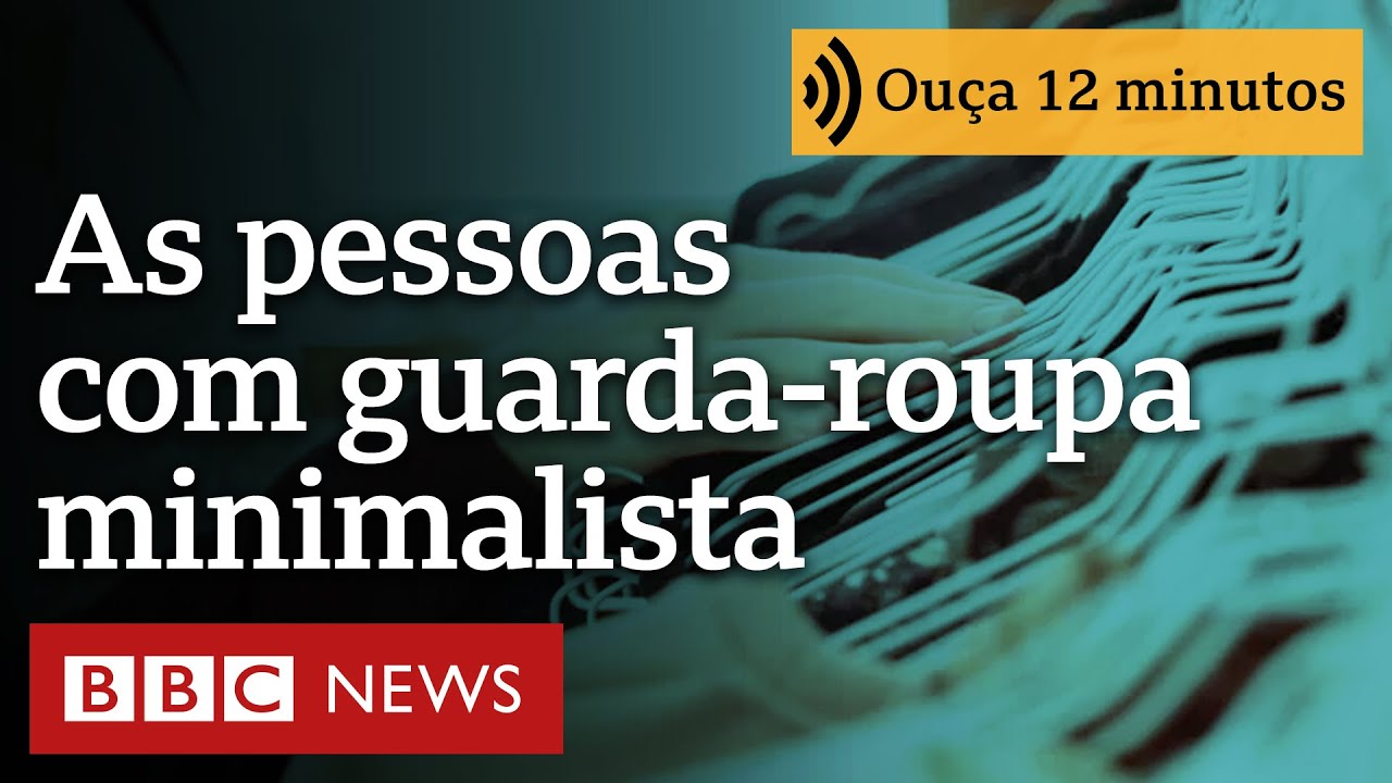 'Uso mesmo vestido para tudo': as pessoas com guarda-roupa minimalista