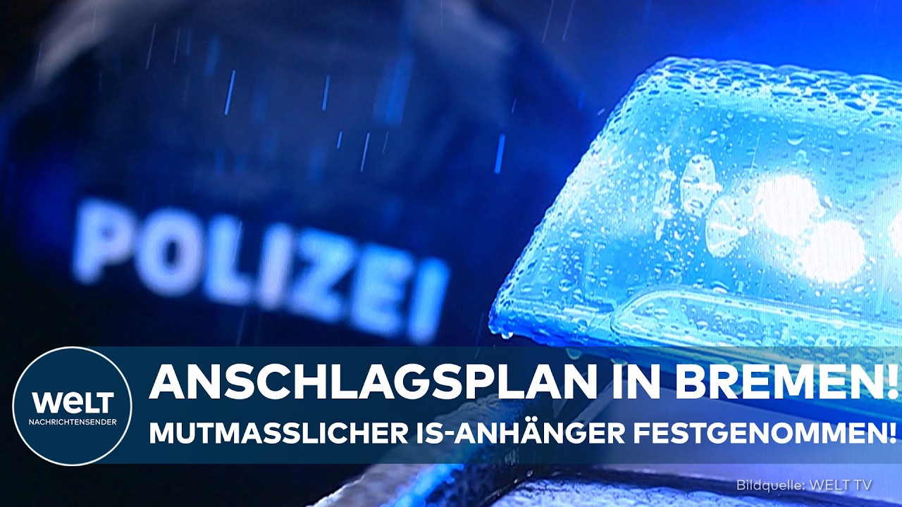 BREMEN ALS TERRORZIEL: Mutmaßlicher IS-Anhänger wegen Anschlagsplänen festgenommen!