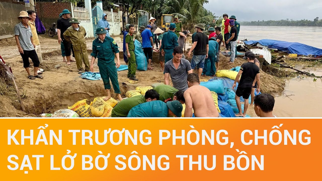 THỜI SỰ ĐÀ NẴNG | Đà Nẵng: Khẩn trương xử lý tình trạng sạt lở bờ sông Thu Bồn