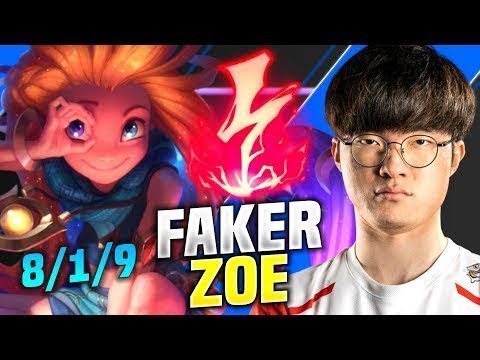 FAKER IS READY TO PLAY ZOE! - SKT T1 Faker Plays Zoe vs Talon Mid! | Season 2020 KR SoloQ