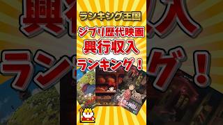 ジブリ歴代映画興行収入ランキング！#ゆっくり解説 #勝手にランキング