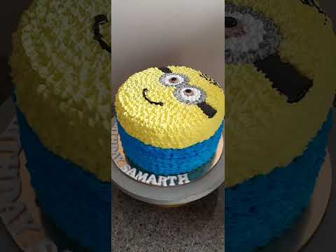 minions  theme cake .........#trending#music#chocolate flavour##reel#short#colour#homemade#homebaker