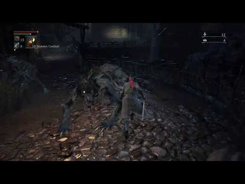 Bloodborne - FULL GAME All Bosses Threaded Cane Run - No Commentary