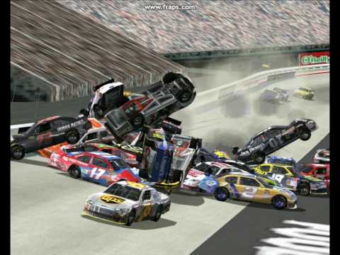 Nascar racing 2003 season wrecks 1