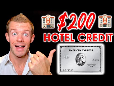 Amex Platinum $200 Hotel Credit! (Step by Step Tutorial)