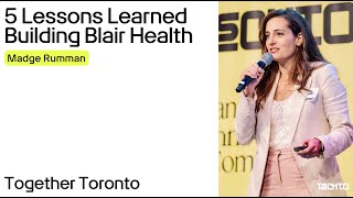 5 Lessons Learned Building Blair Health